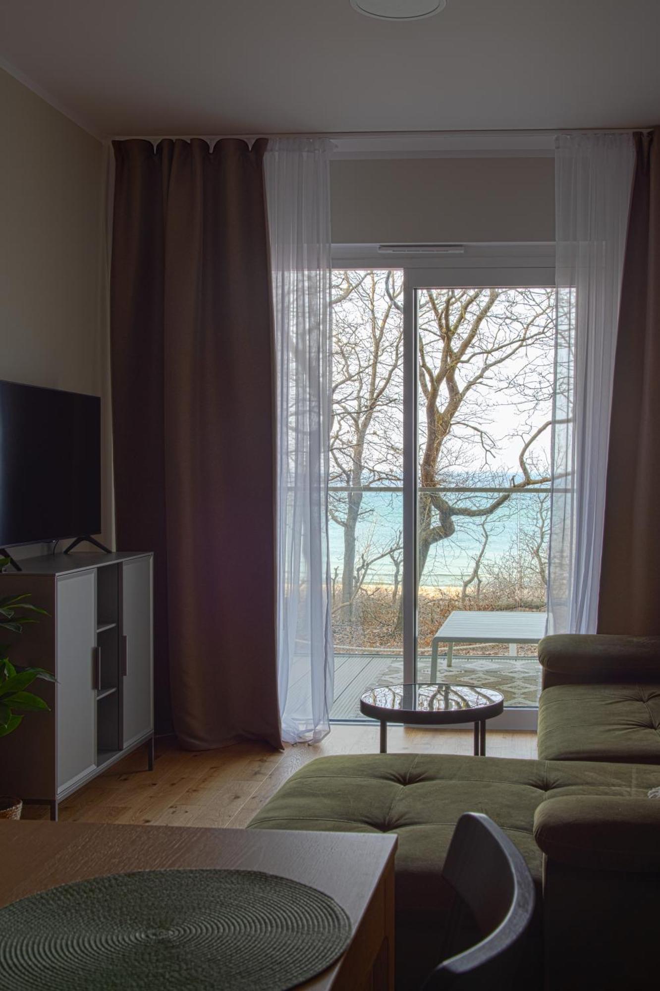 Apartament 018 Tuz Przy Plazy Z Tarasem I Parkingiem Perlowa Przystan Sianożęty Extérieur photo